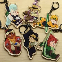 Image 5 of Stardust Crusaders Acrylic Charms