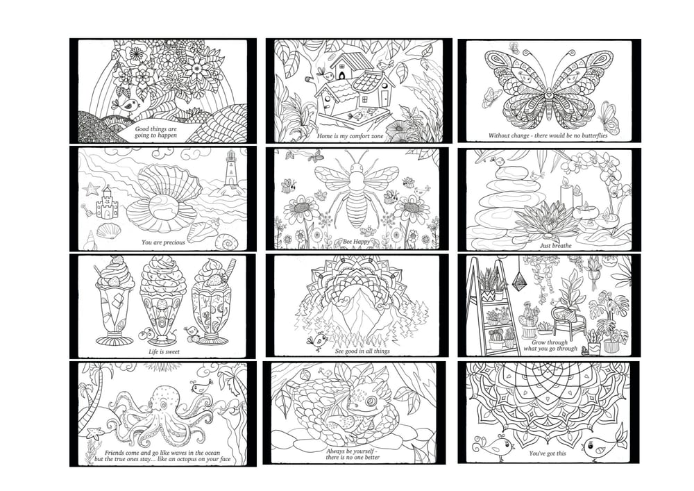 Image of 2025 Colouring Calendar