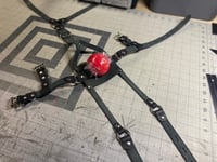 Image 9 of Bondage Leather Head Harness Panel Gag 