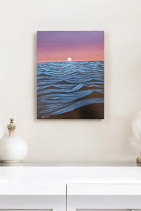 Image 3 of Ocean Deep 9"x 12" ORIGINAL 