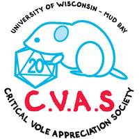 Critical Vole Appreciation Society Stickers