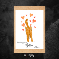 Image 1 of Buttload of Love Greeting Card