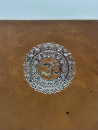 Image 3 of 3”x3” Cement Planter with Mismatched Drip Dish