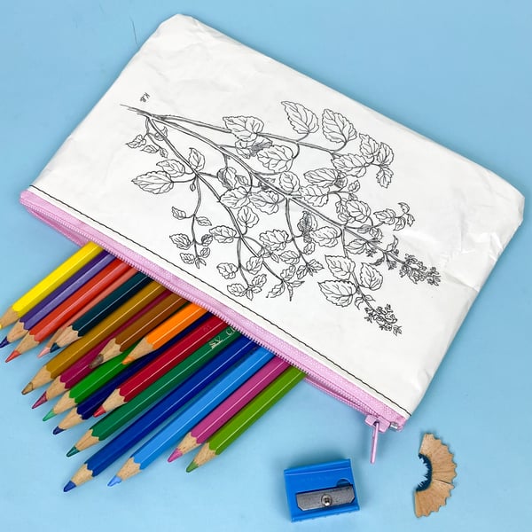 Image of Catnip Book Page Pencil Case