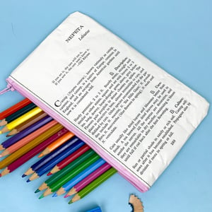 Image of Catnip Book Page Pencil Case