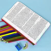 Image 2 of Finches, Australian Bird Guide Book Page Pencil Case