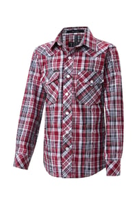 Image 3 of RMPW010 Pilbara KIDS Western Snap Button L/S Shirt