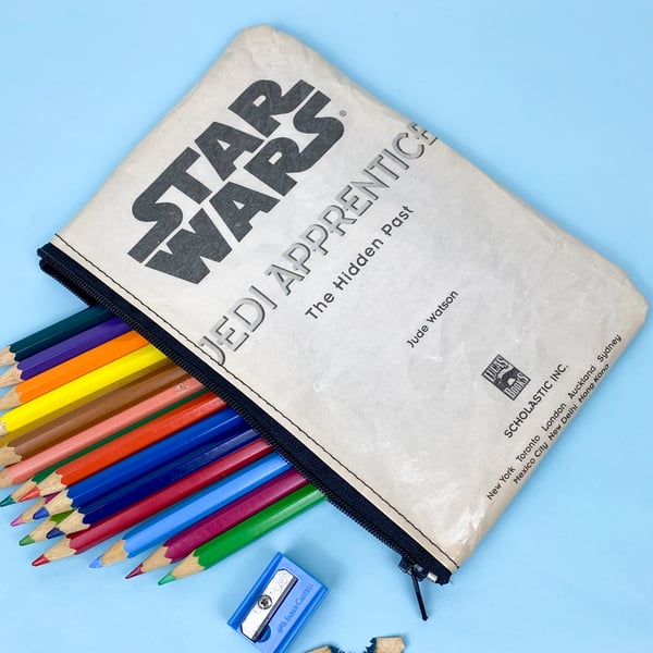 Image of Star Wars Jedi Apprentice Book Page Pencil Case