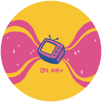 Image 1 of On Air Sticker