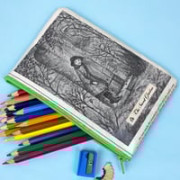 Image 1 of The Secret Garden Illustrated Book Page Pencil Case