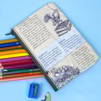 Image 2 of Dragonology, Bringing Up Baby Dragons, Book Page Pencil Case