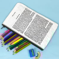 Image 2 of The Lord of the Rings Book Page Pencil Case, JRR Tolkien