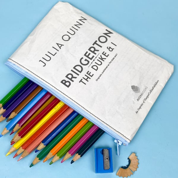 Image of Bridgerton Book Page Pencil Case