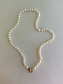 Image 3 of Hand Knotted Pearl Necklace