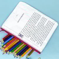 Image 2 of Alice in Wonderland Book Page Pencil Case, Alice’s Evidence 