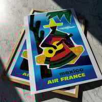 Image 1 of Mexico - Air France | Guy Georget - 1963 | Travel Poster | Vintage Poster