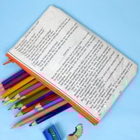 Image 2 of Agatha Christie, Death on the Nile Book Page Pencil Case 