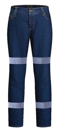 Image 1 of RM220LSDR Women's Reflective Stretch Denim Jeans