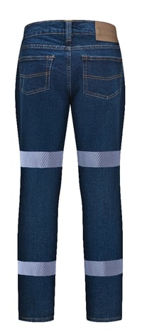 Image 2 of RM220LSDR Women's Reflective Stretch Denim Jeans