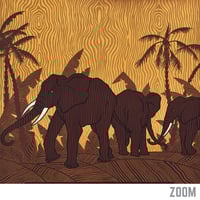 Image 2 of Afrique Occidentale Equatoriale - Air France | Vincent Guerra 1950 | Travel Poster | Vintage Poster