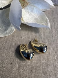 Image 1 of Drop Earring Hypoallergenic Gold Plated 