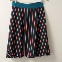 Image 2 of KylieJane Tulip skirt -navy stripe