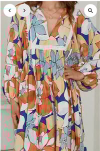 Image 3 of Nina Long Sleeve Mini Dress