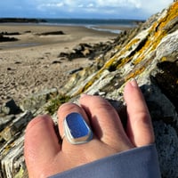Image 24 of Make Your Own Silver Sea Glass or Sea Pottery Ring