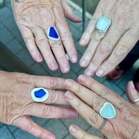 Image 7 of Make Your Own Silver Sea Glass Ring