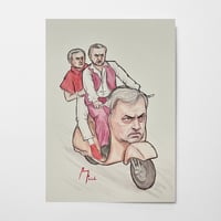 José Mourinho Vespa (original painting) 