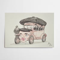 Peaky Blinders Car  (original painting)