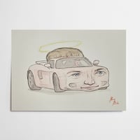 Paul Walker Carrera GT (original painting)