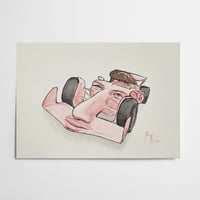 Max Verstappen F1 Car (original painting)