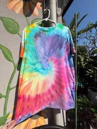 Image 1 of Rainbow spiral mens (unisex) size M