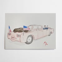 JFK Car (original painting)