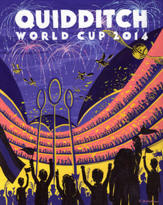Image of Quidditch World Cup 18"x22.5" print