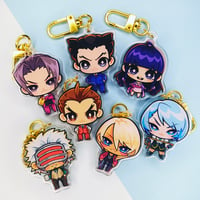 Image 1 of Ace Attorney Keychains