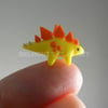Yellow mini Stegosaurus 2.0 (rounded Plates)