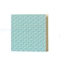 Notebook, square * Water * Blue