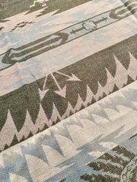 Image 10 of NATIVE AMERICAN BEACON STYLE CAMP BLANKET (3)