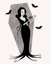 Monster Maidens: Vampira Print