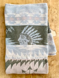 Image 1 of NATIVE AMERICAN BEACON STYLE CAMP BLANKET (3)