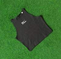 Crop top black