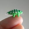Green mini Ankylosaurus