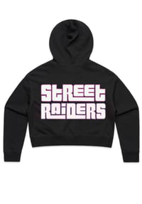Image 1 of Street Raiders GTA BLOCK STYLE pink crop top 