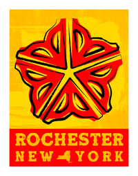 Image 3 of 11x14" Rochester Logo Print