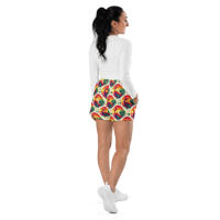 Image 2 of Singing Rooster All-Over Print Unisex Athletic Shorts [Dèyè Lakay]