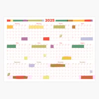 Image 1 of 2025 year planner