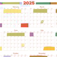 Image 4 of 2025 year planner