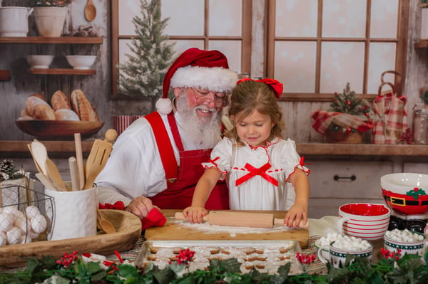 Image of Cookies with Santa